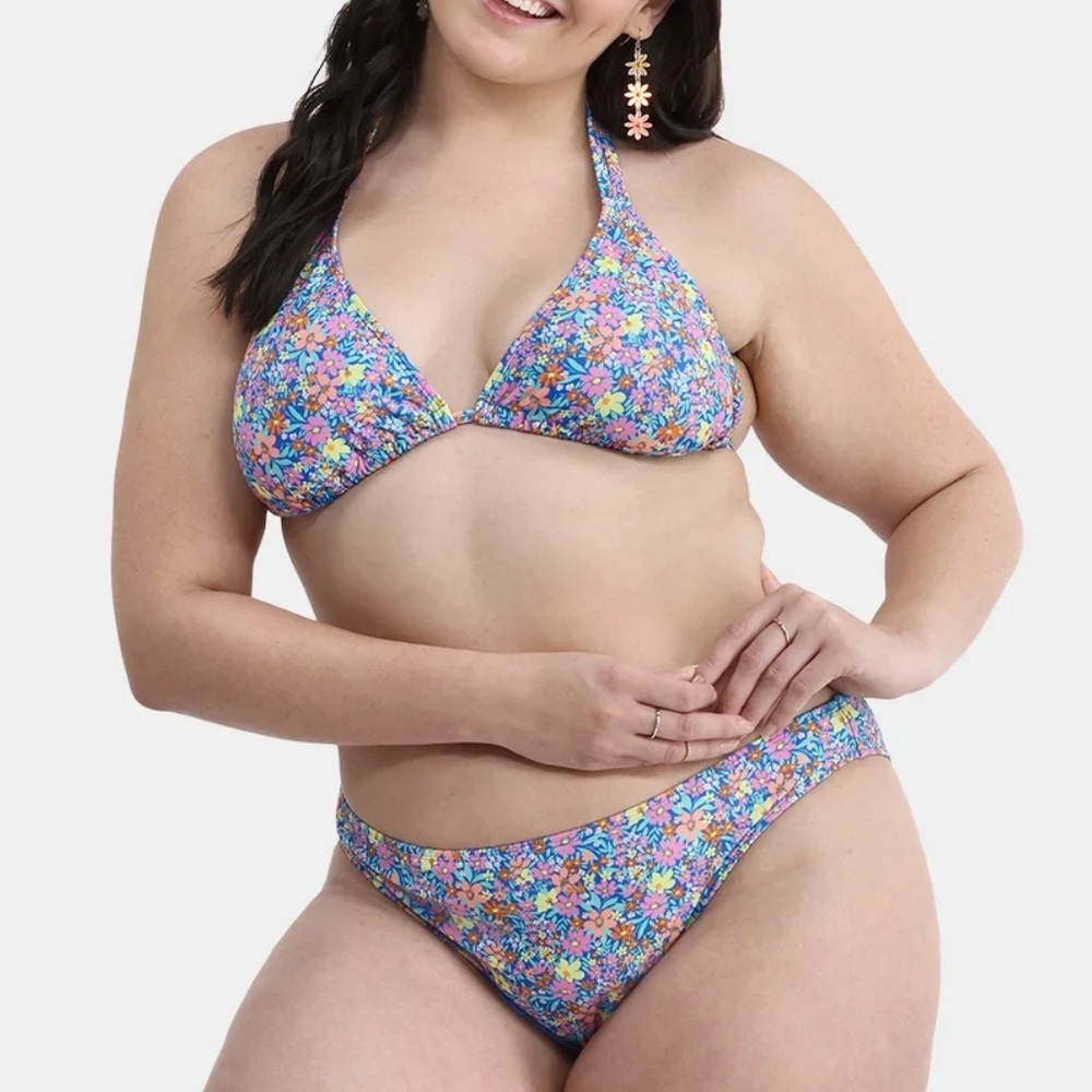No Boundaries Floral Bikini M/L